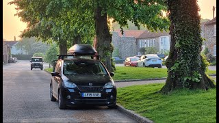 Small village car camping in England [upl. by Urbana769]