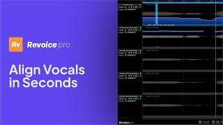 How To Align Vocals in Seconds with Revoice Pro 5 [upl. by Nylahs71]