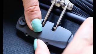 Unlocking Travel How to Set Your Samsonite Luggage Lock [upl. by Lorimer]