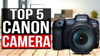 TOP 5 Best Canon Camera 2022 [upl. by Katinka]