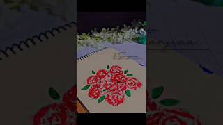 viral poly bag rose trick 😱🌹art shorts subscribe ArtyTanjina [upl. by Willing]