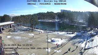 Zlatibor  Jutarnje šetnje Kraljevim trgom 25112024 [upl. by Enaj]