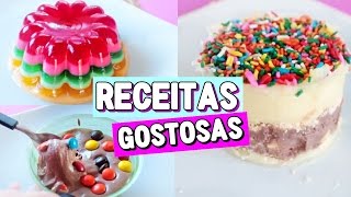 RECEITAS DOCES PARA CRIANÃ‡AS E ADOLESCENTES FAZEREM [upl. by Laleb25]