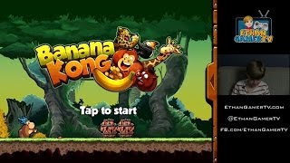 Ethan plays Banana KONG [upl. by Atilamrac120]