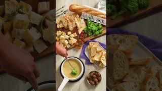 The Ultimate Cheese Fondue Recipe fondue dinnerparty dinnerideas fondueparty [upl. by Eyde]