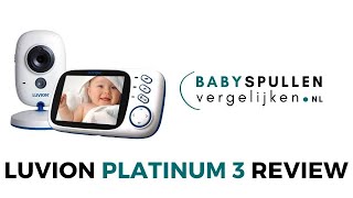 Luvion Platinum 3 babyfoon review nederlands [upl. by Nylac]