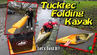 Tucktec Folding Kayak  Set Up amp Quick Review [upl. by Mercie]