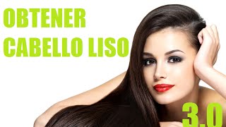 AS  Obtener cabello liso rápido [upl. by Annalla939]