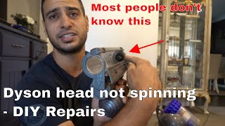 How to fix Dyson Vacuum head  roller not spinning [upl. by Nananne]