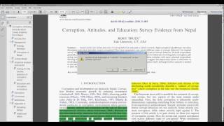 Citavi Tutorial 5 of 5  Working on Papers with Citavi Adobe Reader and Word [upl. by Wilburt]