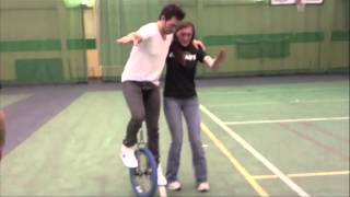 Andy Grammer Tour Videos  Basketball amp Unicycling [upl. by Ryley655]