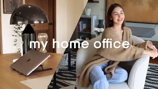 HOME OFFICE TOUR  Julia Barretto [upl. by Dara]