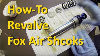 How to Revalve a Fox 20 Air Shock [upl. by Ailahtan]