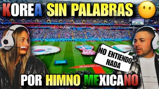 🇪🇸MI NOVIO ESPAÑOL REACCIONA a HIMNO MEXICANO en RUSIA contra COREA🇲🇽SIN PALABRAS [upl. by Netsruk]