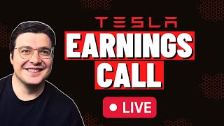 TESLA EARNINGS CALL LIVE [upl. by Etnaud265]