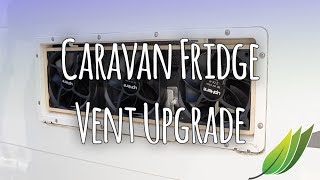 Caravan fridge vent fan upgrade [upl. by Godding167]