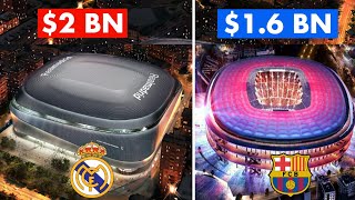 New Santiago Bernabéu vs Camp Nou stadium Which Ones Better [upl. by Malva]