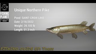 Fishing Planet St Croix Pike [upl. by Namijneb]