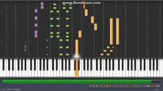 Synthesia  The Legend of Zelda Twilight Princess Hyrule Field [upl. by Llebasi486]