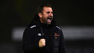 Paul Wotton Post Salisbury A  Torquay United Football Club [upl. by Elokcin]