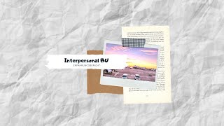 Interpersonal BU Erfahrungsbericht [upl. by Ranger]