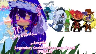 《 Legendary Cookies does your dares FINALE PART  cookie run  gacha club 》 [upl. by Attezi]