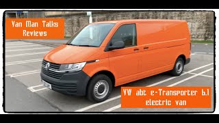 VW abt eTransporter 61 electric van review [upl. by Tehc]