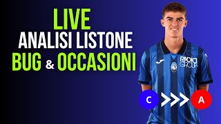 LIVE FANTACALCIO Analisi Listone Bug e Fasce  Guida all’Asta del Fantacalcio 202425 [upl. by Susie]