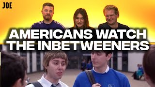 Americans watch The Inbetweeners to learn about British schools [upl. by Nancy]