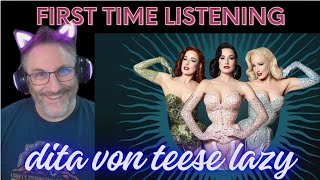 PATREON SPECIAL Lazy by Dita Von Teese and the girls of Crazy Horse Reaction [upl. by Drawe]