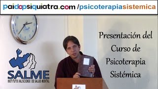 Presentación del Curso de Psicoterapia Sistémica [upl. by Lundell]