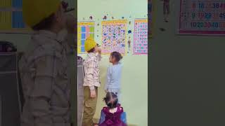 Gurmukhi learning by brother and sister [upl. by Puritan]