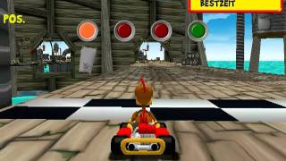 Let´s Play Moorhuhn Kart Extra Grand Prix 1 [upl. by Novyad]