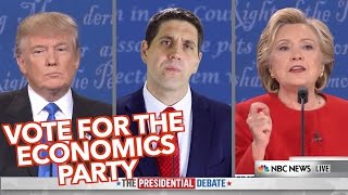 Vote for The Economics Party Clifford vs Trump amp Clinton [upl. by Vida]