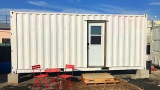 Stunning 20 Foot Shipping Container Home For Sale Under 20K [upl. by Inafit]