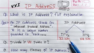 what is ip address full Explanation  Learn Coding [upl. by Biddy]