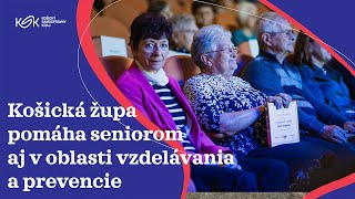 Košická župa pomáha seniorom aj v oblasti vzdelávania a prevencie [upl. by Sumer647]