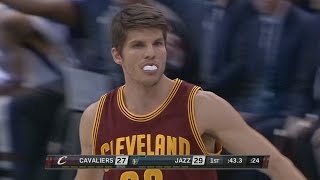 Kyle Korvers 1st Game with the Cavs LeBron James Gordon Hayward Duel Cavs vs Jazz [upl. by Rogerson]