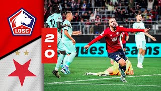 LOSC  Slavia 20 I Le résumé de la victoire lilloise 👏⚽️ [upl. by Kasey]