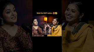 kgf voice is so hard❤️‍🔥🫡 shorts ytshorts poetry podcast kgf salaar [upl. by Ahsener419]