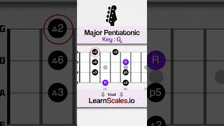 Learn G Major scale on bass for beginners 🎸 [upl. by Pansy]