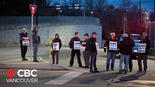 Lockout at BC ports enters 4th day with no end in sight [upl. by Shute171]