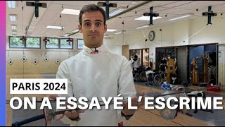 On a essayé lescrime [upl. by Murry]