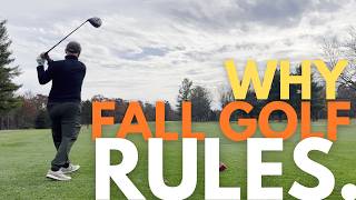 Why FALL GOLF is the BEST GOLF  All 18 HOLES golf golfswing golfer break100 golftechnique [upl. by Eniotna195]