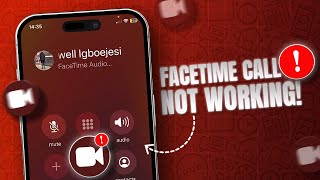 How to Fix Facetime Audio Call Not Working on iPhone  Solve Facetime Audio Issue on iOS 18 [upl. by Durrej705]