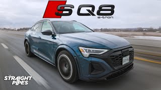 2024 Audi SQ8 Etron Review  Best of its Kind [upl. by Adyam804]