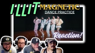 ILLIT 아일릿 ‘Magnetic’ Dance Practice  REACTION  they got the moves [upl. by Fital]