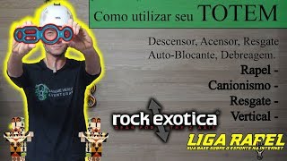 Review Totem  Ascensão Descensão Resgate AutoBlocante Debreagem [upl. by Odnavres]