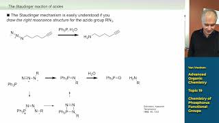 Advanced Organic Chemistry  Organophosphorus Chemistry [upl. by Mathias]