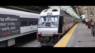 MultilevelALP46 72764530 on NJT 5126 to New York arriving at Newark  Penn Station on Track 4 [upl. by Neehsuan]